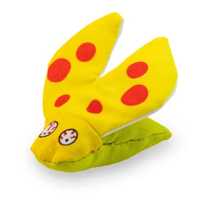 DUCKY WORLD - Lady Krinkle Bug Yeowww! Catnip Cat Toy