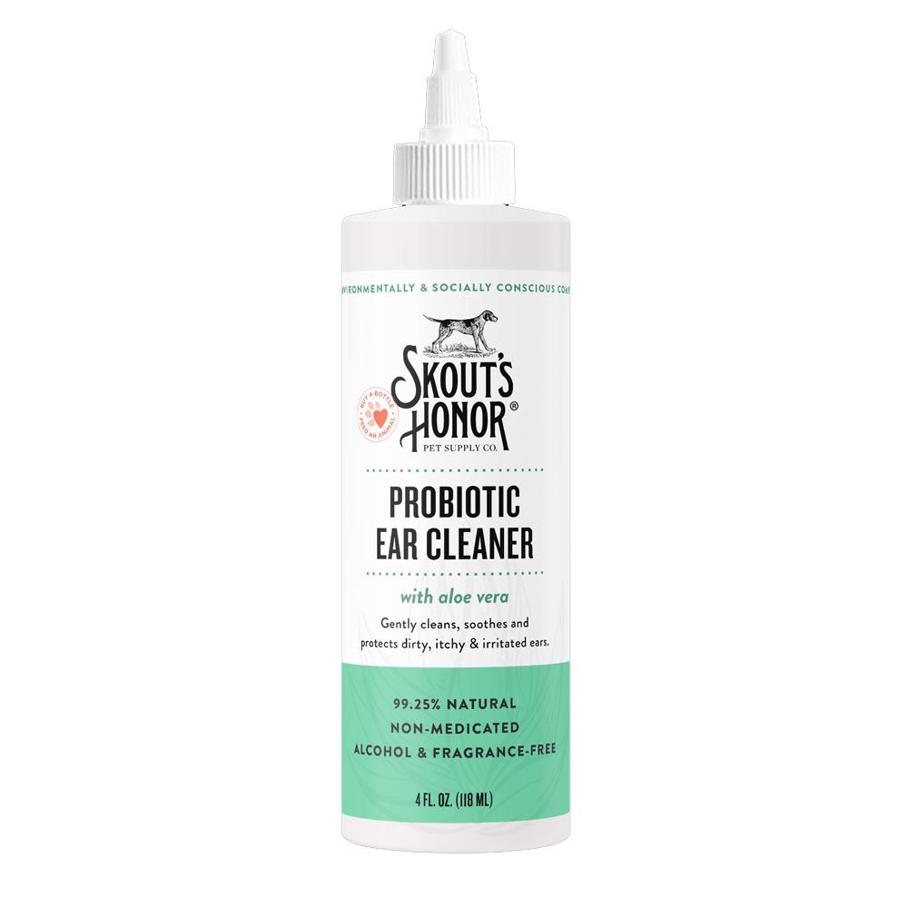 SKOUT'S HONOR - Probiotic Ear Cleaner, Format: 4oz