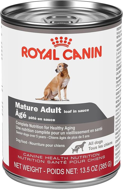 ROYAL CANIN - Mature Adult Loaf in Sauce Canned Dog Food