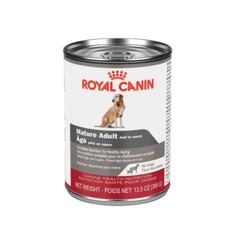ROYAL CANIN - Mature Adult Loaf in Sauce Canned Dog Food, Size: 385g