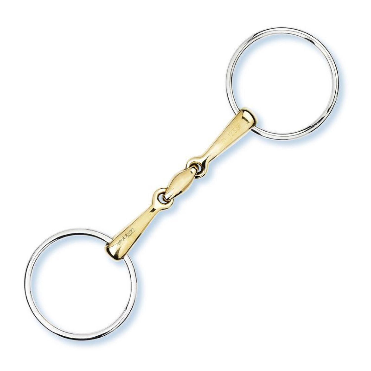 STUBBEN - Mors  Loose ring  snaffle, Type: Double Brisure, Grandeur: 5"