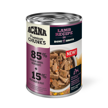 ACANA - Premium Chunks Lamb Recipe in Bone Broth
