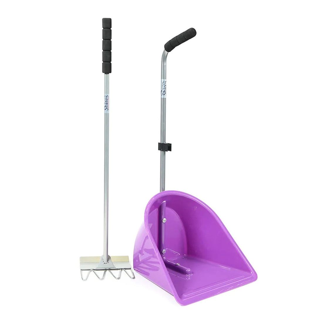 SHIRES - Ezi-Kit Manure Scoop, Color: Mauve