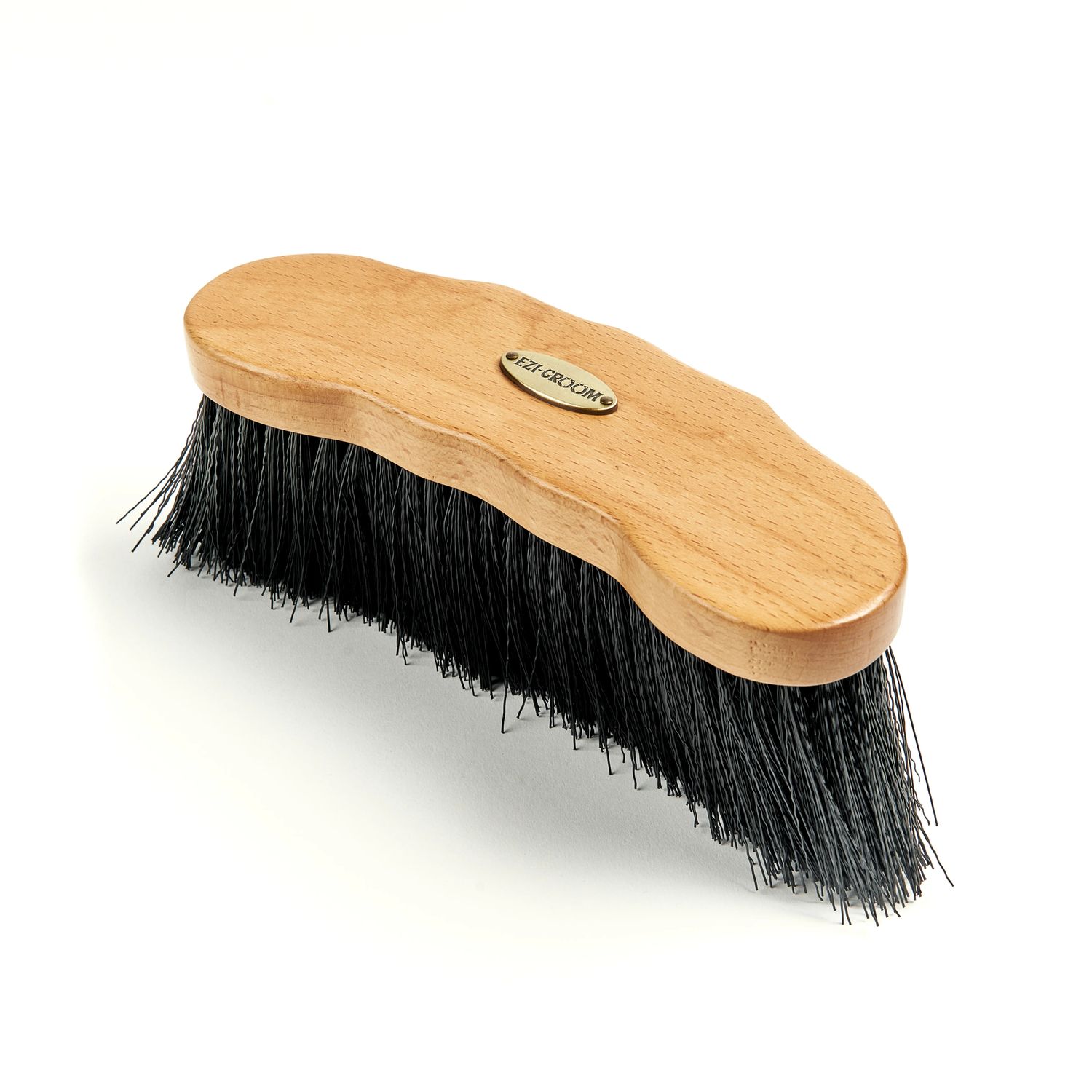 SHIRES EQUESTRIAN - Ezi-Groom Premium Long Dandy Brush, Size: Small