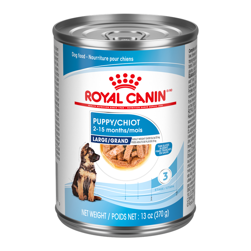 ROYAL CANIN - Large Puppy Thin Slices in Gravy Canned Dog Food