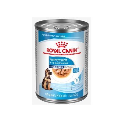 ROYAL CANIN - Large Puppy Thin Slices in Gravy Canned Dog Food, Size: 370g