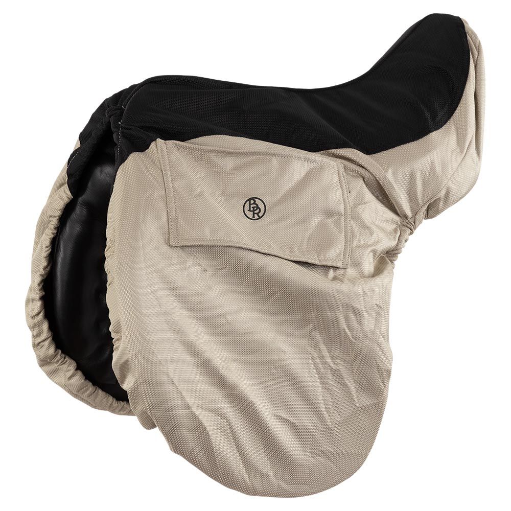 BR EQUESTRIAN - Dressage Saddle Cover Dove, Color: Dove, Size: One Size