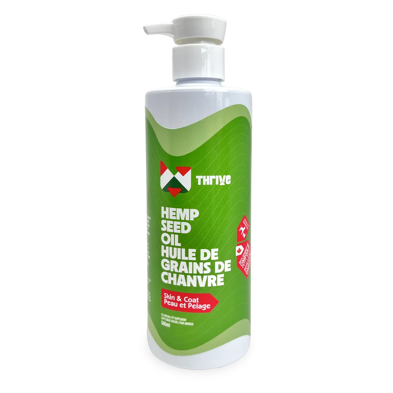 THRIVE - Hemp Seed Oil, Size: 500ml