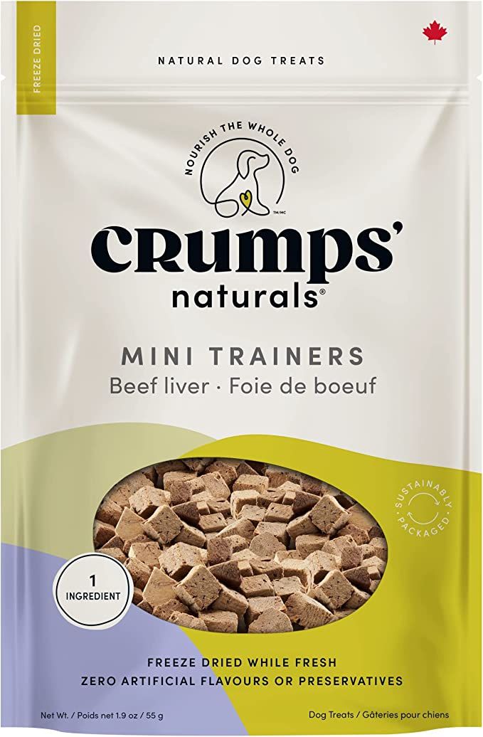 CRUMPS' NATURALS - Mini Trainers Beef Liver, Size: 55g