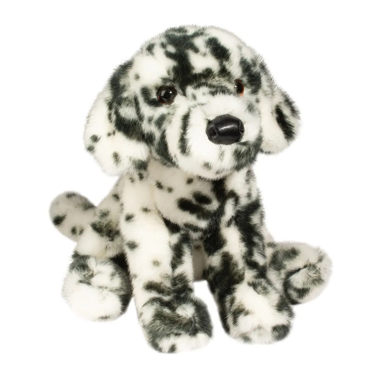 DOUGLAS - Mackay the Black &amp; White Dalmatian Dog Plush, Size: 9''