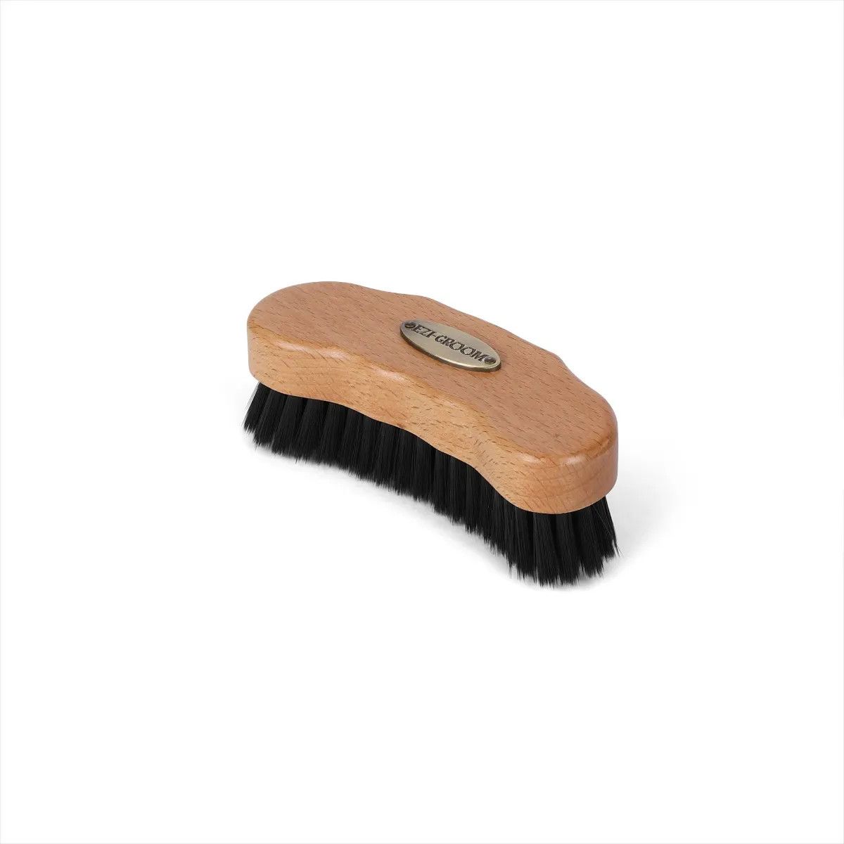 SHIRES EQUESTRIAN - Ezi-Groom Premium Face Brush, Color: Noir