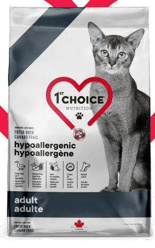 1ST CHOICE - All Breeds Hypoallergenic Cat Formula, Size: 1.8kg