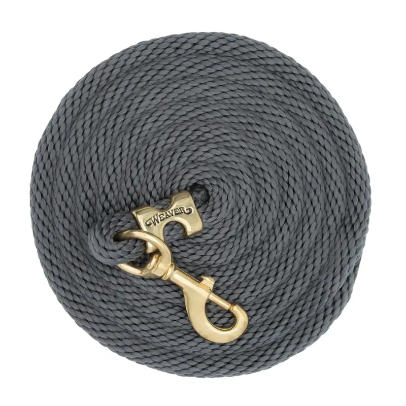 WEAVER - Poly Lead Graphite Rope with Brass Snap