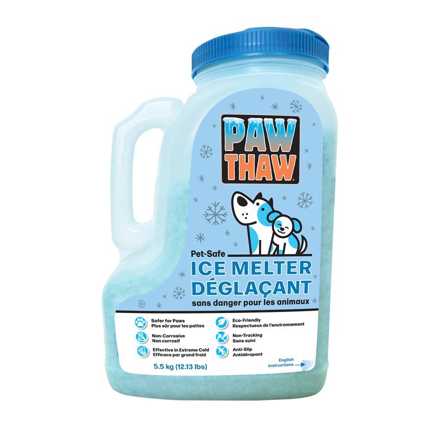 PESTELL - Paw Thaw Pet-Friendly Ice Melter, Size: 12lb