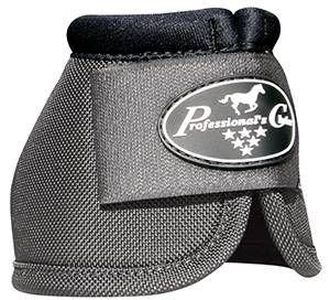 PROFESSIONAL'S CHOICE - Ballistic Overreach Charcoal Bell Boots, Size: Small
