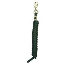 WEAVER - Value Lead Hunter Green Rope with Brass Snap WEAVER - Value Lead Hunter Green Rope with Brass Snap, Size: 10pieds