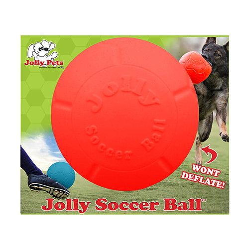 JOLLY PETS - Invincible Jolly Soccer Ball, Size: 6'', Colour: Vert