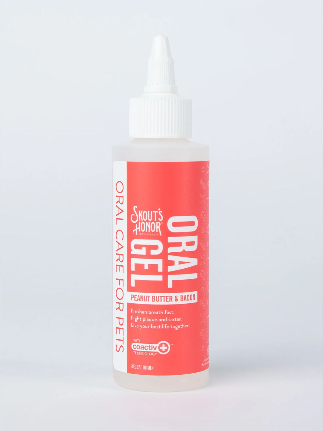 SKOUT'S HONOR - Oral Gel for Pets, Flavor: Beurre d'Arachides &amp; Bacon, Format: 4oz