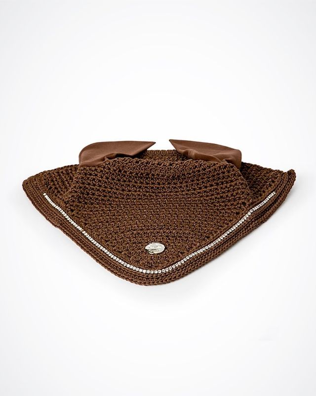 OGILVY EQUESTRIAN - Equine Chocolate Brown High Performance Long Tie-D