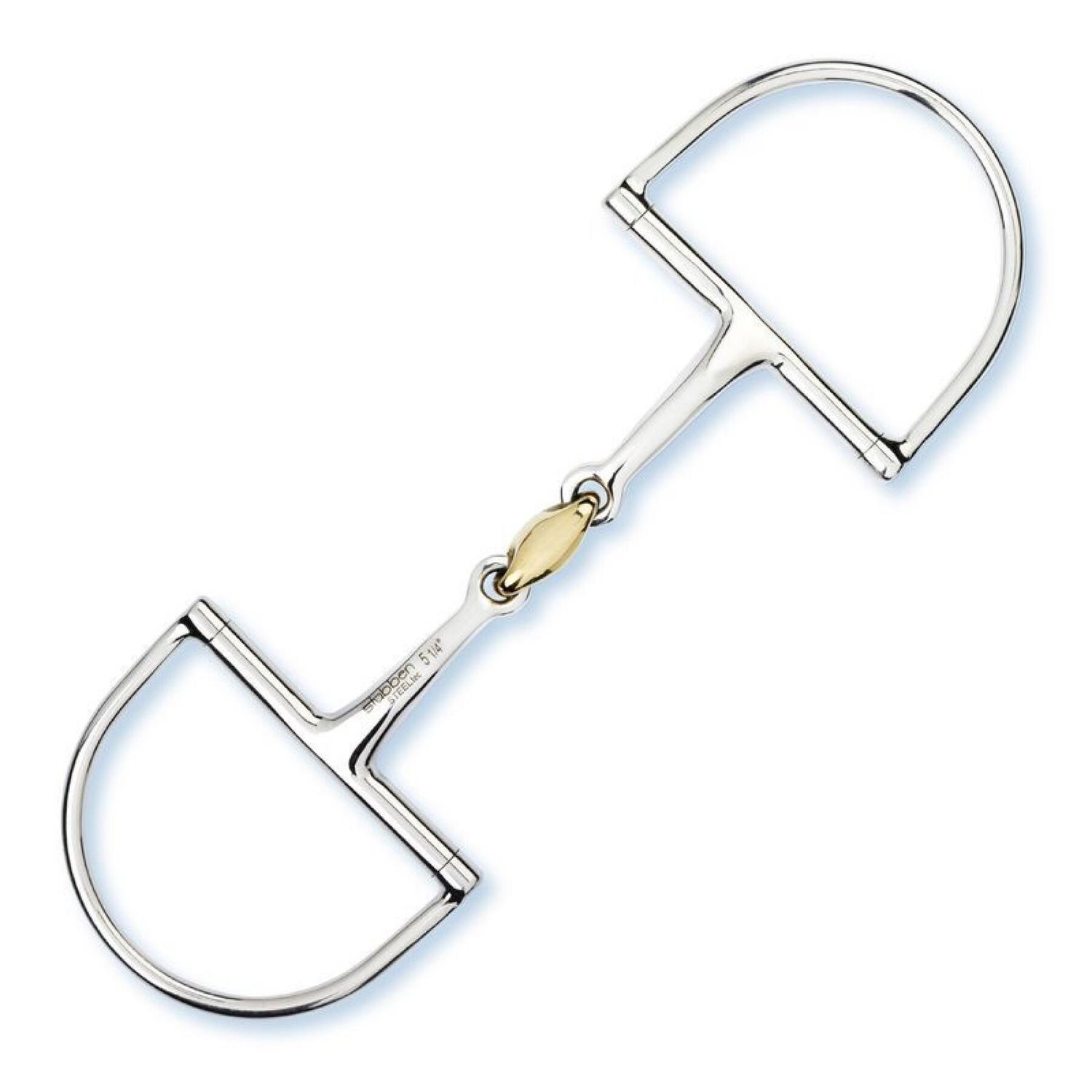 STUBBEN - Mors large D-ring Stainless Steel, Size: 5 po