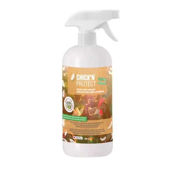 CHICK'N SWELL - PROTECT Natural Insect Repellent, Format: 946ml
