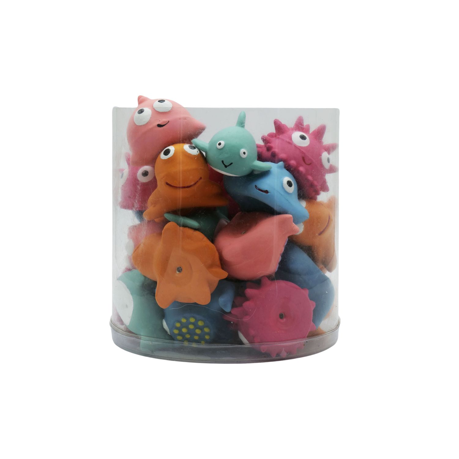 BUD'Z - Mini Ocean Creatures 2'' Latex Toys, Colour: Assorted