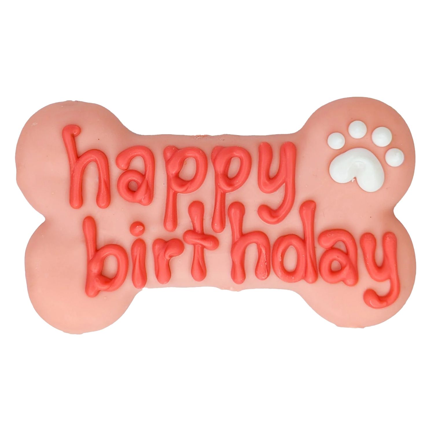 BOSCO &amp; ROXY'S - Happy Birthday Handmade Cookies, Color: Rose