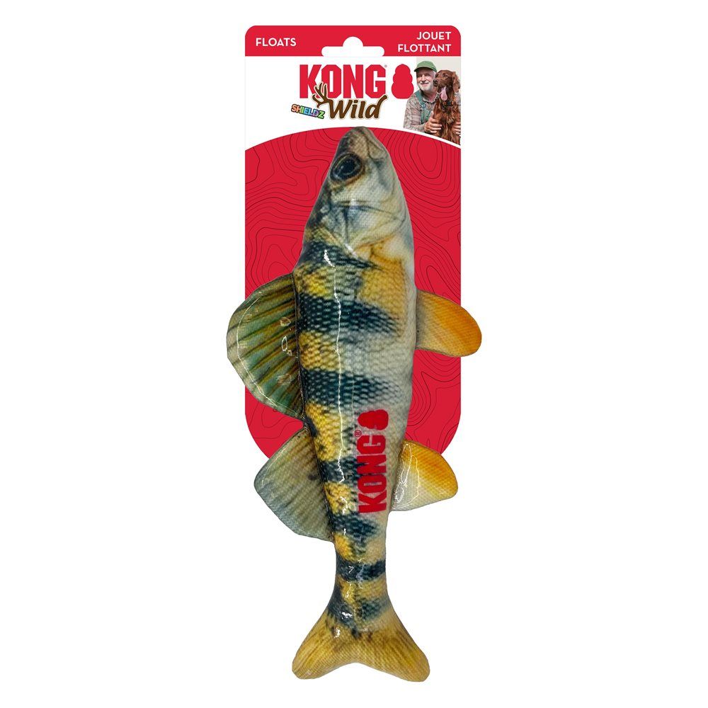 KONG - Shieldz Wild Fish Training Floating Dummy, Type: Perchaude
