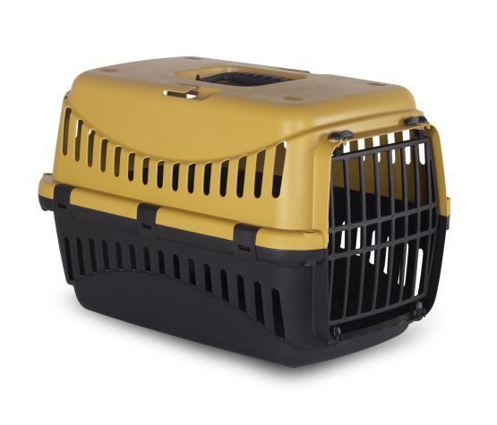 BERGAMO - Honey Gipsy Pet Carrier (w/ Plastic Door)