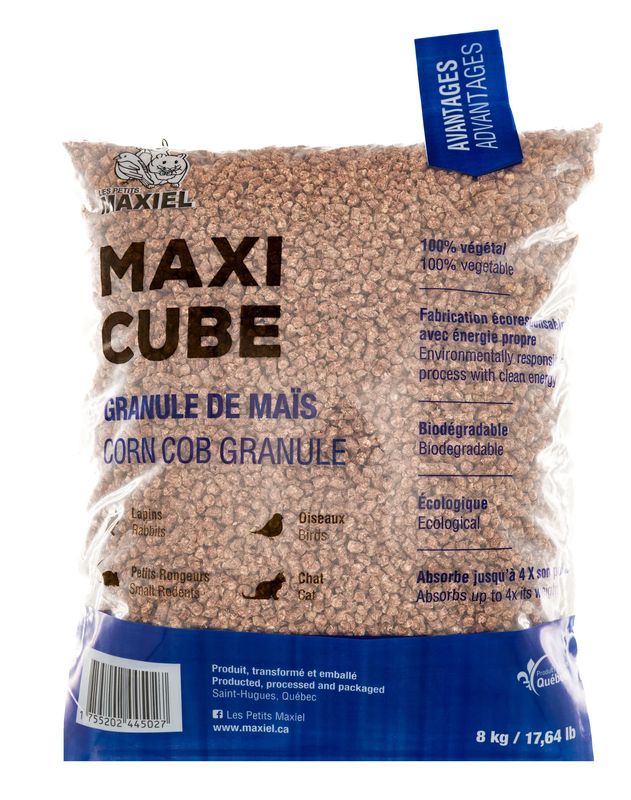 LES PETITS MAXIEL - Corn Cobs Maxi-Cube Litter