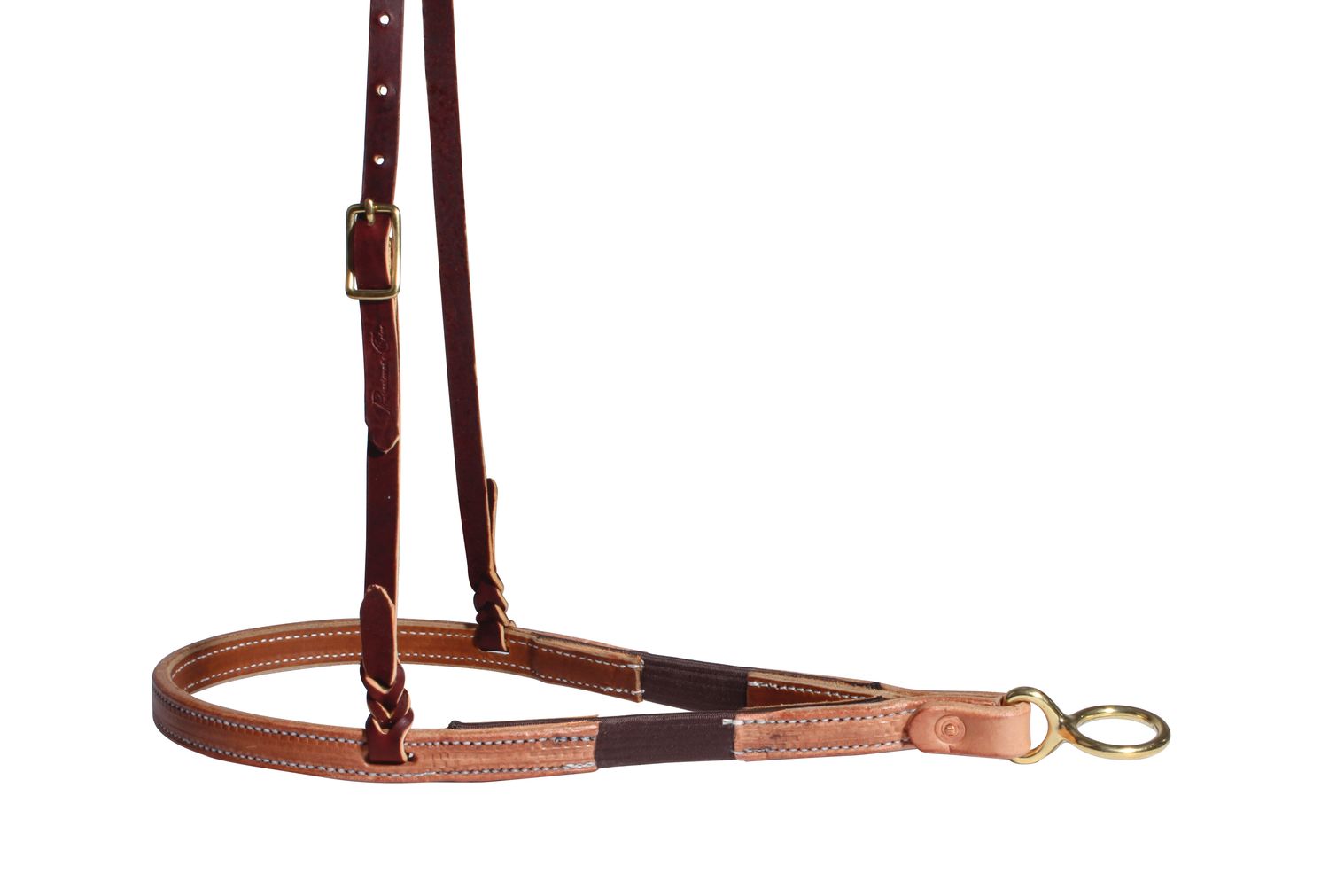 PROFESSIONAL'S CHOICE - Ultimate Tie-Down Leather Noseband, Colour: Chocolat