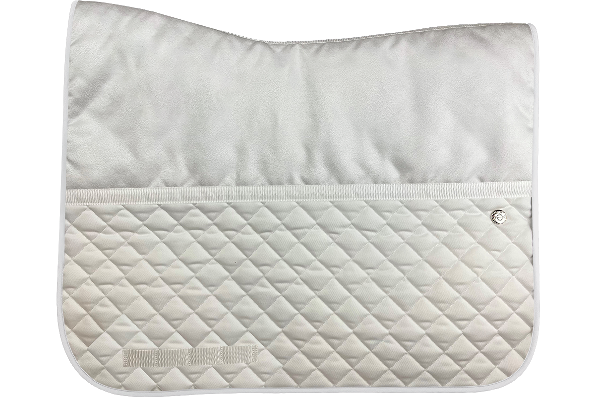 OGILVY EQUESTRIAN - White Dressage FrictionFree Pad