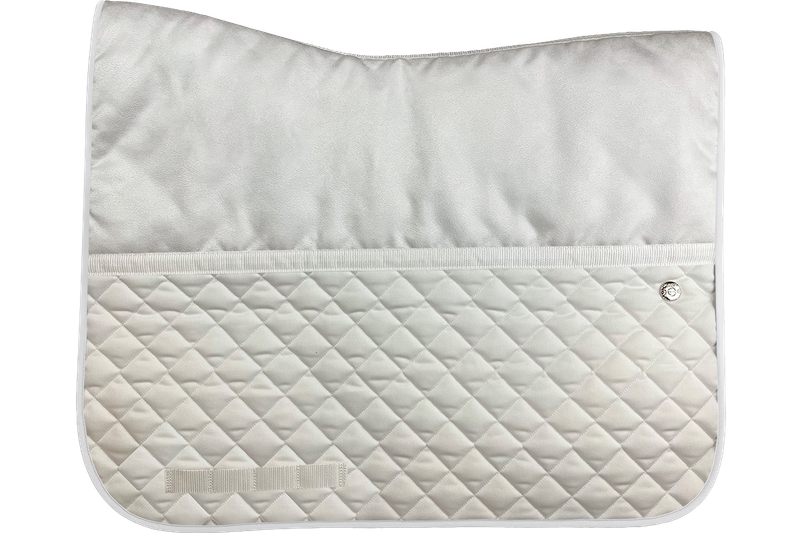 OGILVY EQUESTRIAN - White Dressage FrictionFree Pad