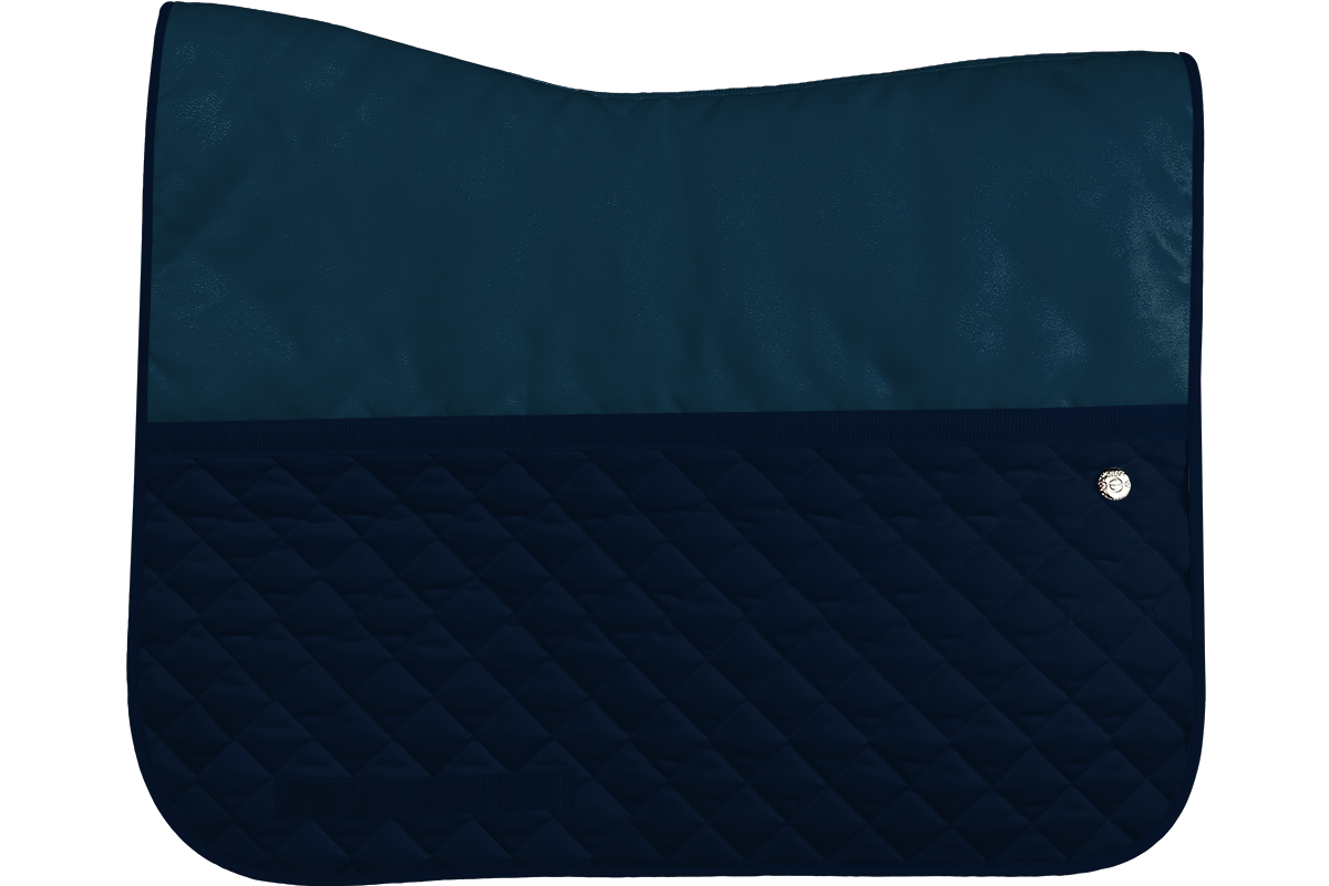 OGILVY EQUESTRIAN - Dressage Friction Free Pad Navy