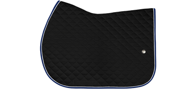 OGILVY EQUESTRIAN - Black - White - Royal Blue Jumper Profile Pad