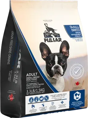 PULSAR - Small Breed Adult Weight Management Grain Free Dog Food, Format: 1.5kg