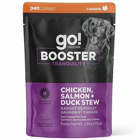 PETCUREAN - GO! Tranquility Chicken, Salmon &amp; Duck Stew Booster