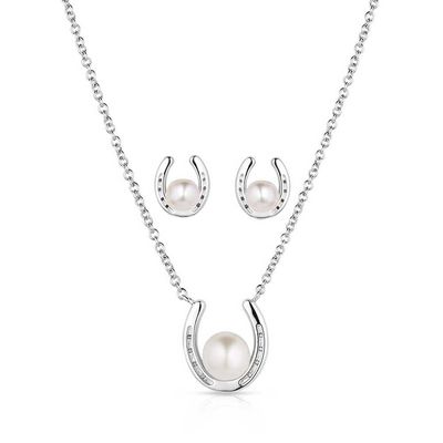 MONTANA SILVERSMITHS - Delicate Embrace Pearl Jewelry Set