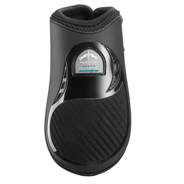 VEREDUS - Olympus Vento Rear Tendon Boots, Size: Medium, Color: Noir