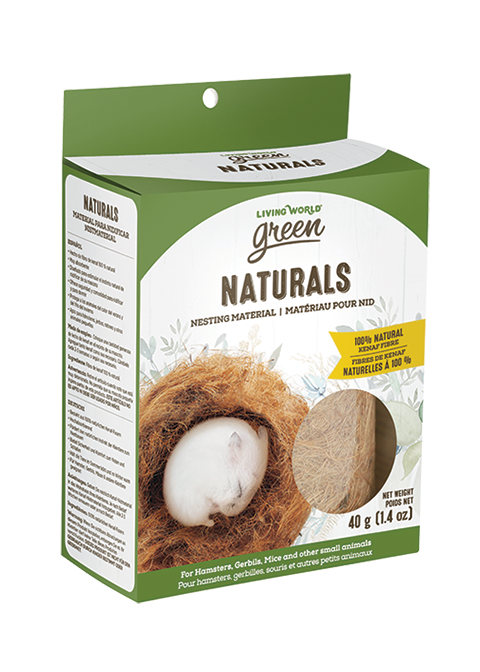LIVING WORLD - Naturals Kenaf Fibre Nesting Material, Size: 40g