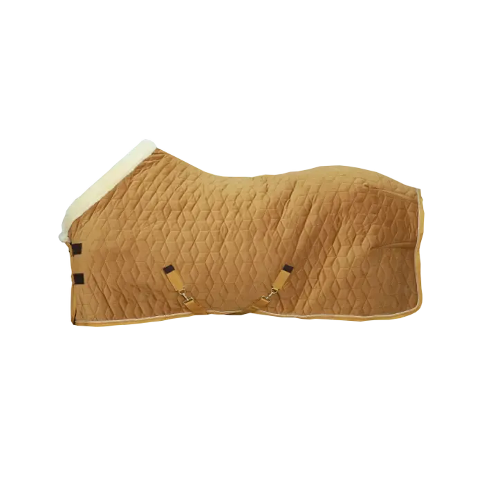 KENTUCKY HORSEWEAR - Show Rug Velvet Mustard, Size: 125cm