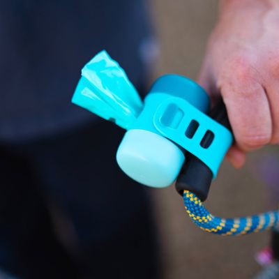 MESSY MUTTS - Poop Bag Dispenser with Silicone Strap