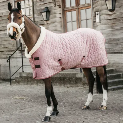 KENTUCKY HORSEWEAR - Show Rug Velvet Old Rose