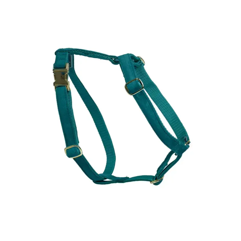 KENTUCKY DOGWEAR - Dog Harness Loop Emerald Velvet