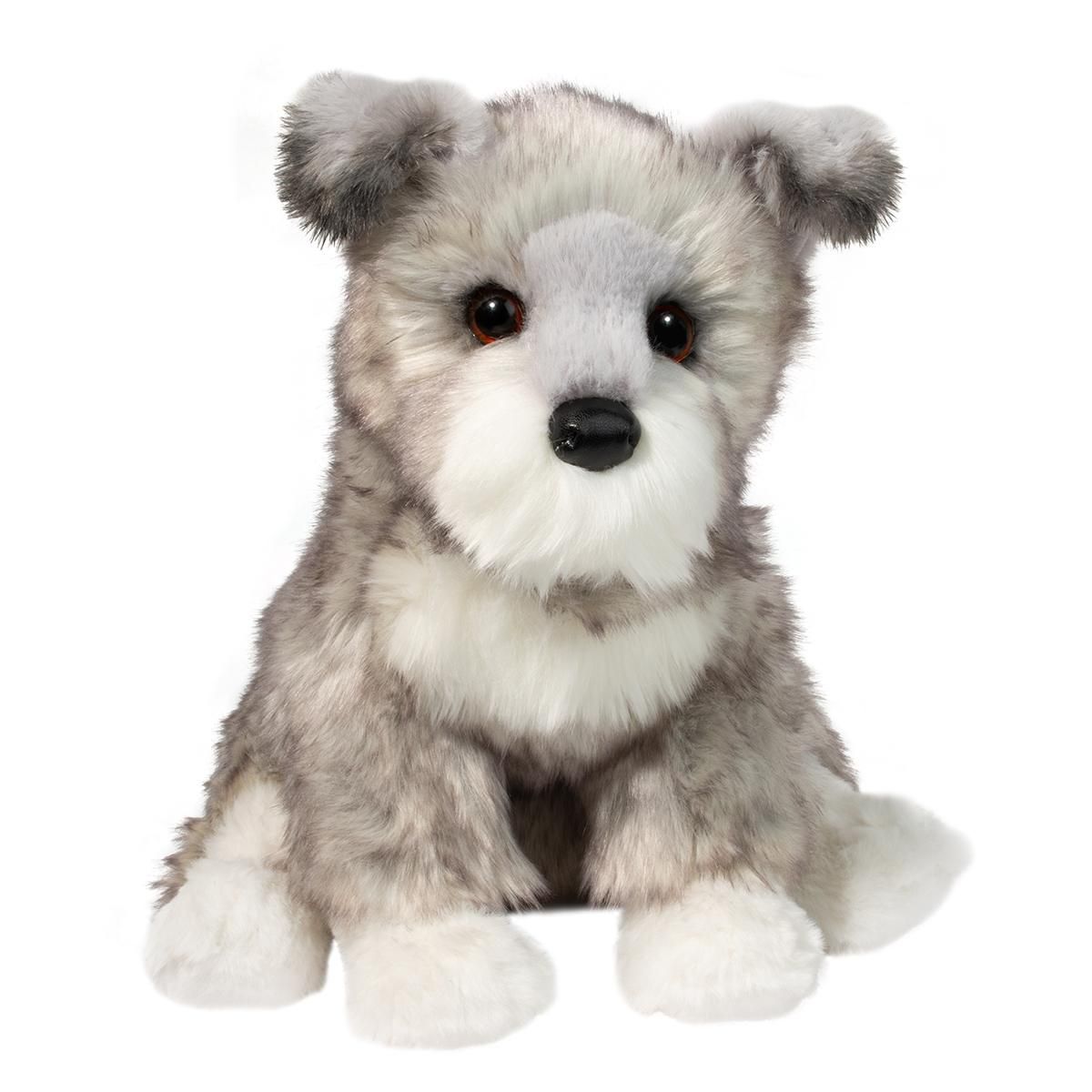 DOUGLAS - Arnold the Miniature Schnauzer Dog Plush, Size: 10''