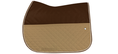 OGILVY EQUESTRIAN - Chocolate and Tan Jump FrictionFree Pad