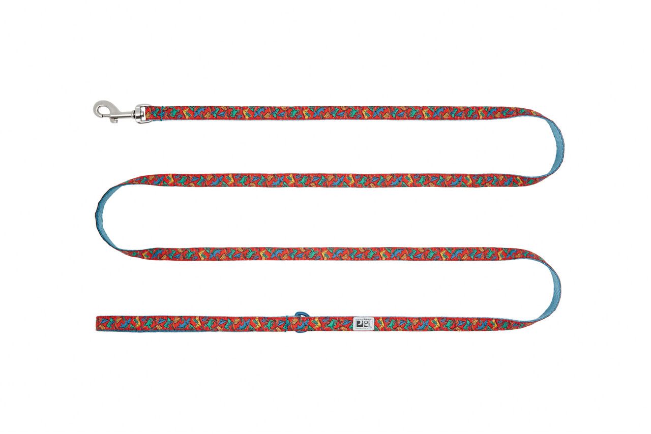 RC PETS - Jurassic Pack Petite Dog Leash, Size: 1/2'' x 6'