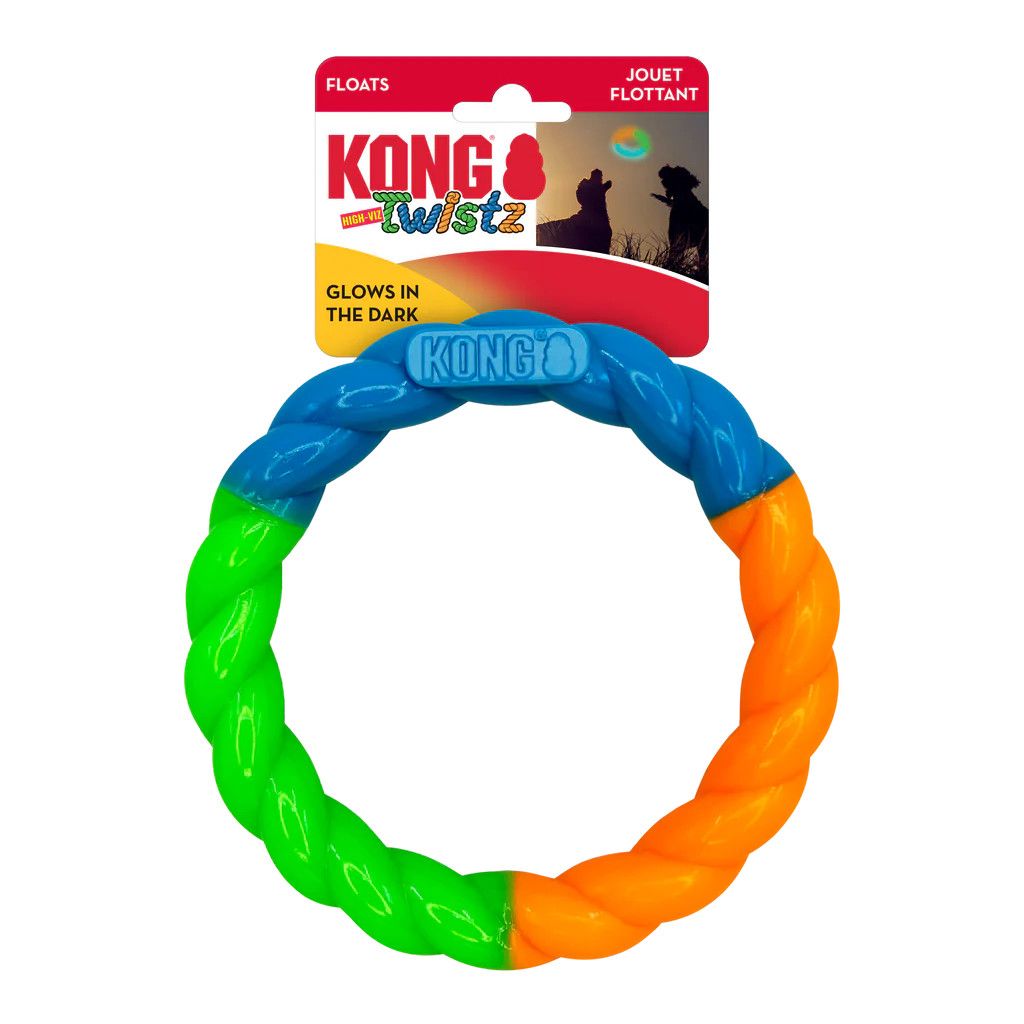 KONG - Twistz High-Viz Ring, Size: Large (10.5'')