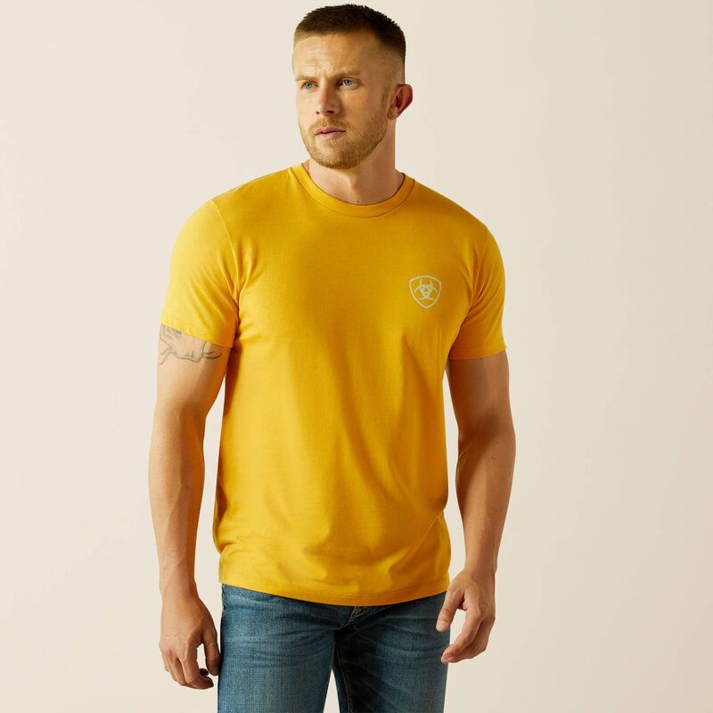 ARIAT - Gold Heather Rodeo Proud T-Shirt