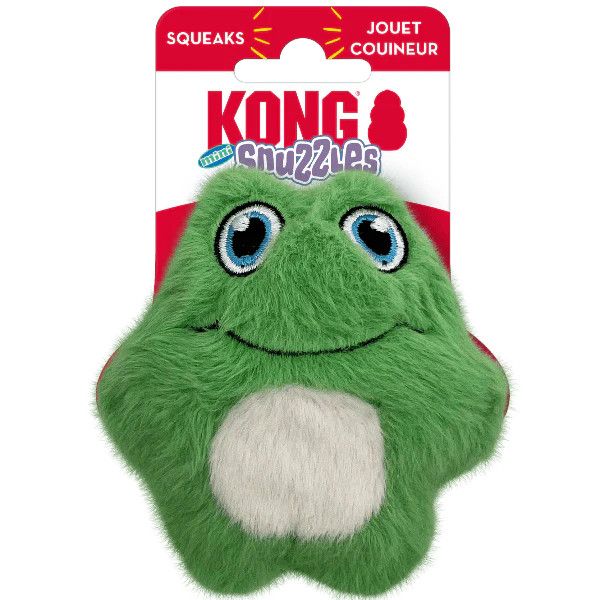 KONG - Snuzzles Mini Dog Toy, Type: Grenouille